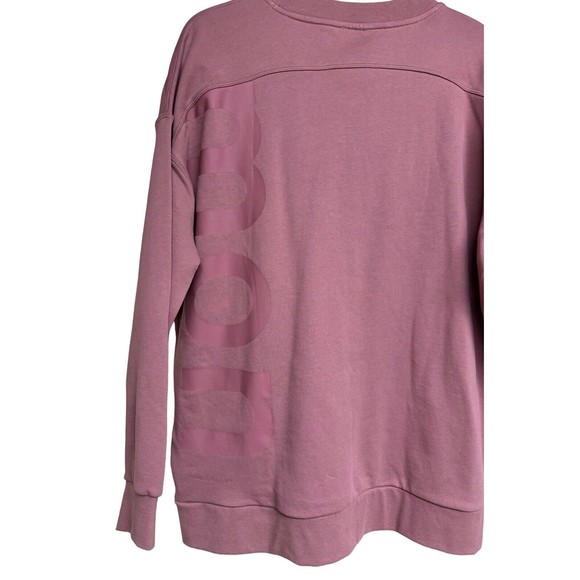 Lululemon Perfectly Oversized Crew *Logo Sweatshirt Spiced Chi Women’s Size 8 - Picture 6 of 10